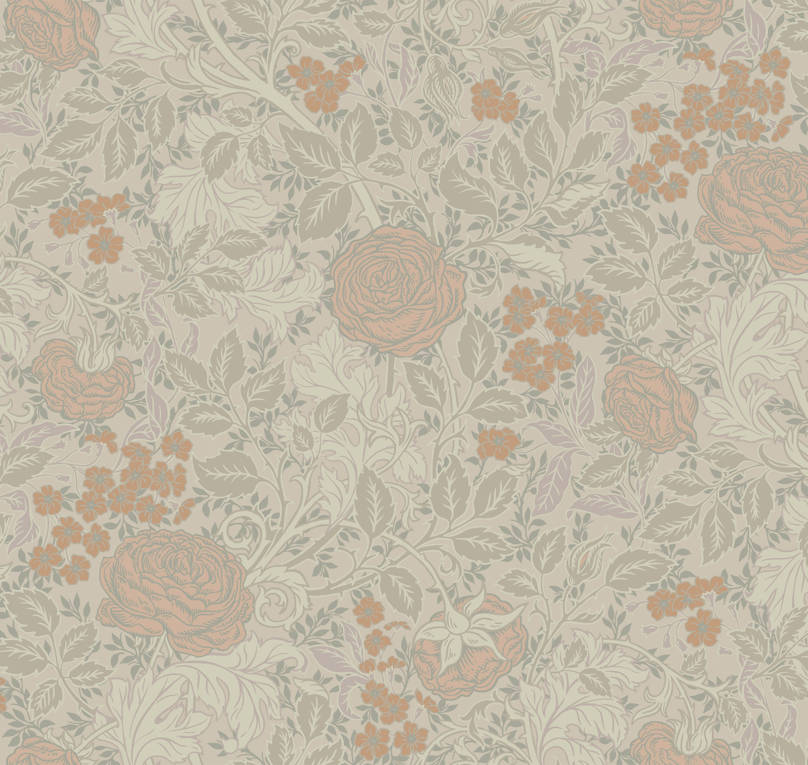 Обои Loymina British Style Garden English Rose Brit 12 005 10,05×1